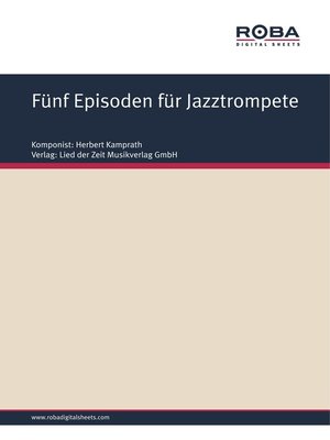 cover image of Fünf Episoden für Jazztrompete